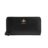 Gucci Animalier leather zip around wallet