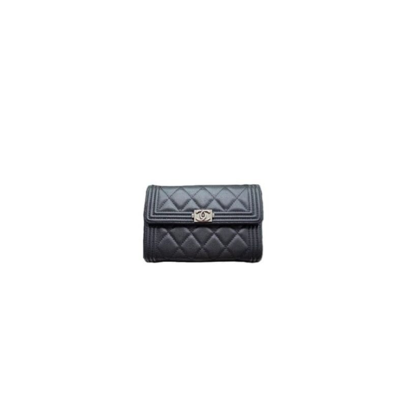Chanel boy long wallet